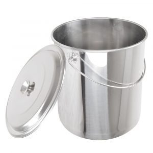 seau inox 30 litres toilette sèche