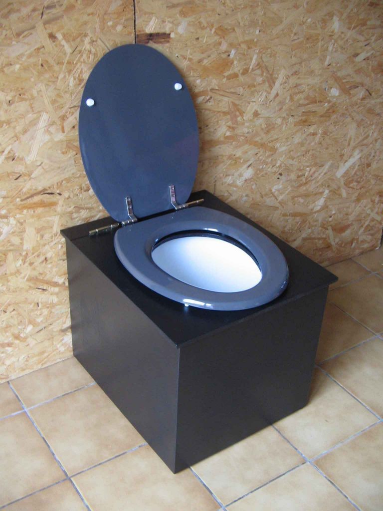 Toilette Sèche D’intérieur Avec Réserve à Copeaux – Fabriqué En France | Dimensions 43x53x46 Cm | Bac 20 Litres Inclus | Écologique, Sans Eau - 13
